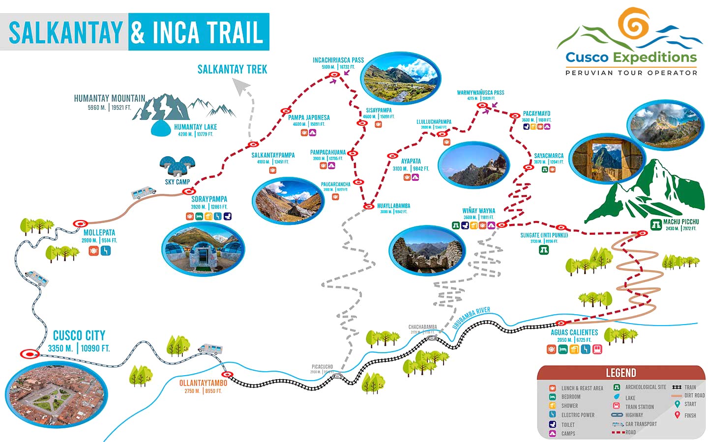 Salkantay Trek & Inca Trail