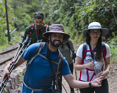 High view of the Llaqtapata archaeological site