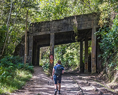 Leaving the Hydroelectric on way to Machu Picchu
